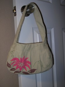 Completed purse